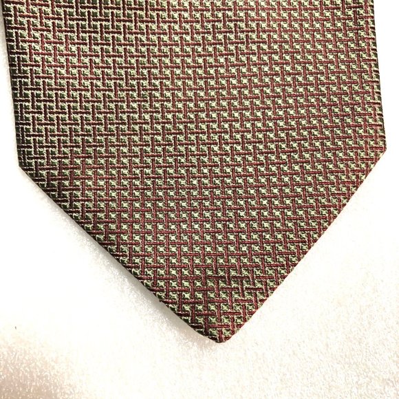 Valentino Men Valentino Textured Silk Tie - New with Tags